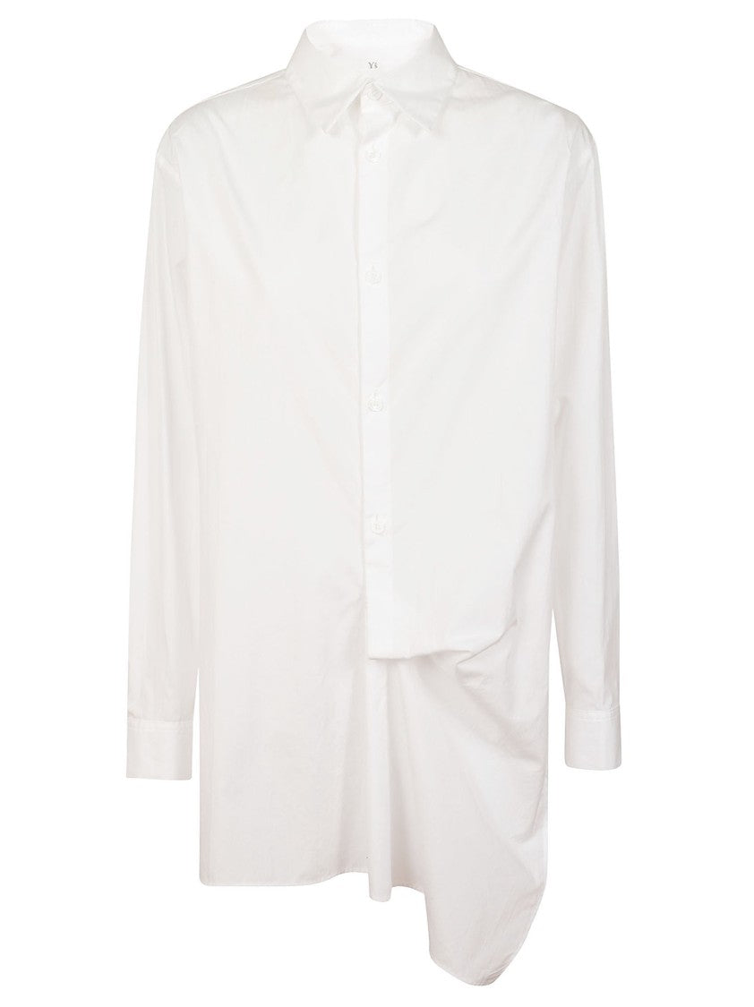 Yohji Yamamoto Classic Collared Cotton Shirt
