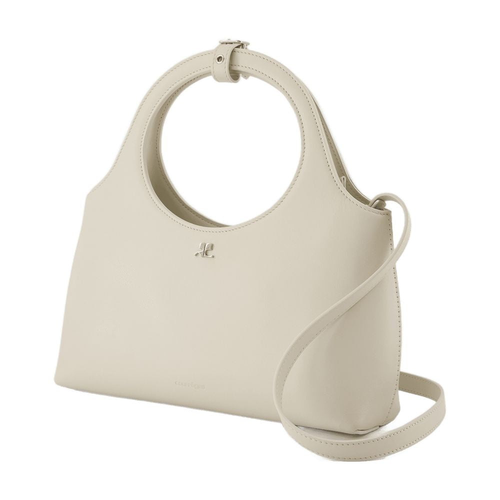 Courrèges Holy Day Crossbody - Leather - White