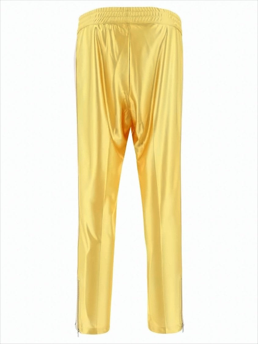 Moncler Relaxed Fit Yellow Pants