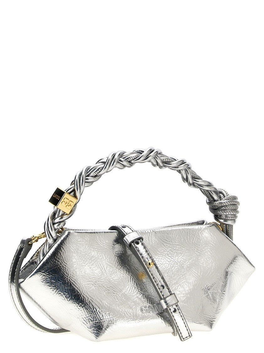 Ganni 'Bou Bag Mini Metallic' Handbag