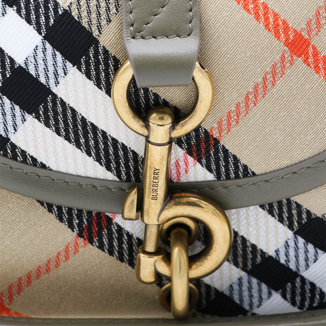 Burberry Beige Cotton Crossbody Bag