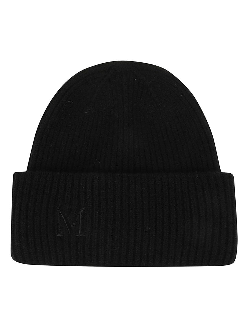 Max Mara Mmretina Ribbed Cashmere Beanie Hat