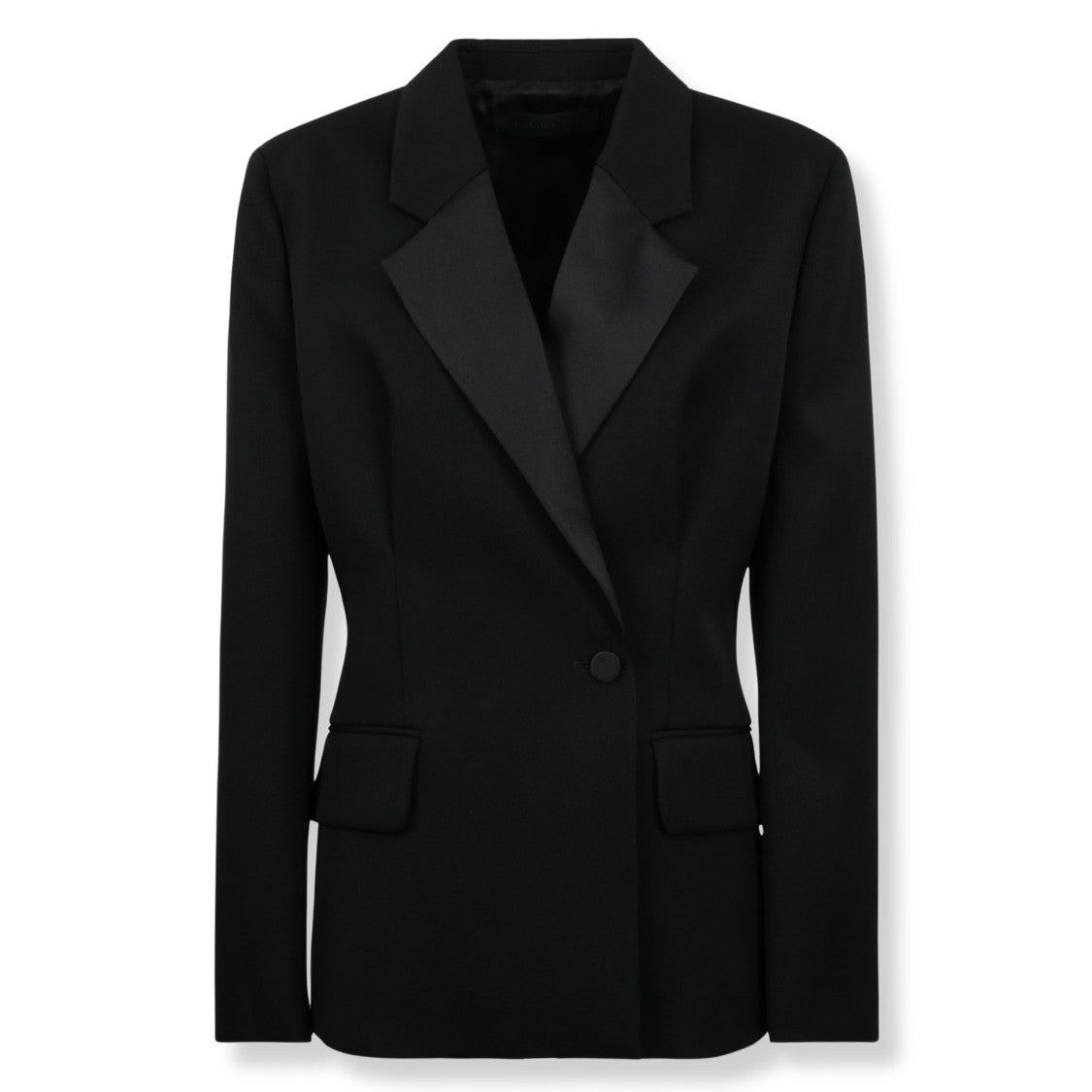 Lanvin Double-Breasted Tailored Jacket With Fitted Waist