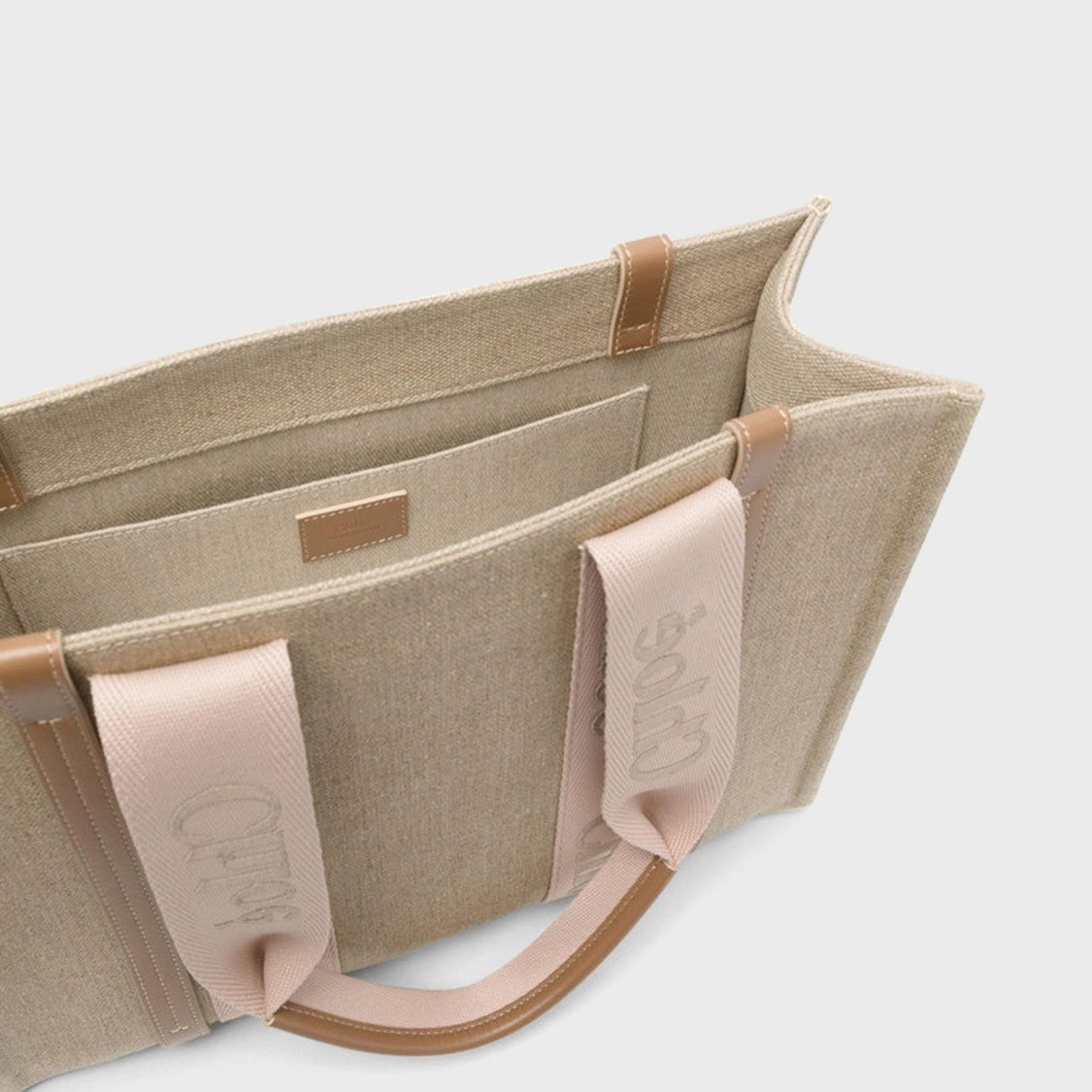 Chloé Medium Tote Bag With Silhouette And Branding Straps