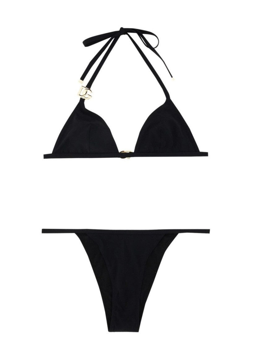 Dolce & Gabbana Triangle Ties Bikini Swimsuit
