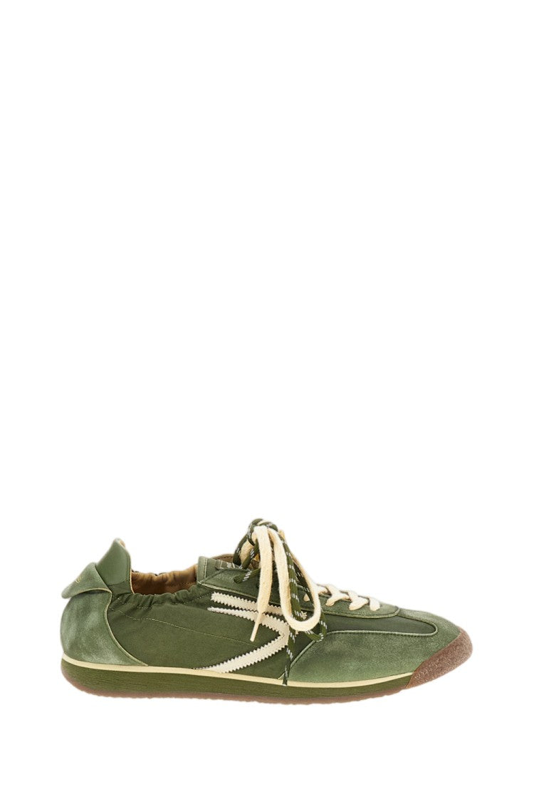 Puraai Green 6.02 Panther Nylon Sneakers