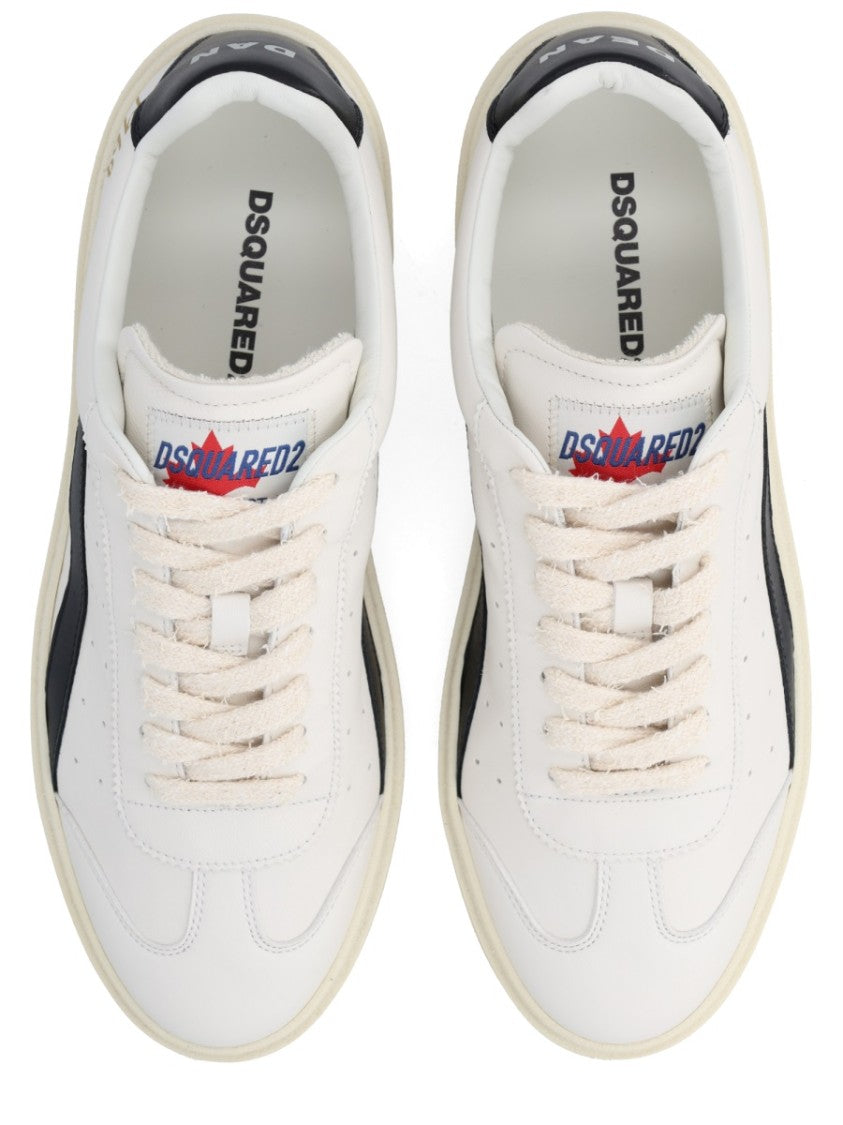 Dsquared2 Off-White Rider Wave Accents Sneakers