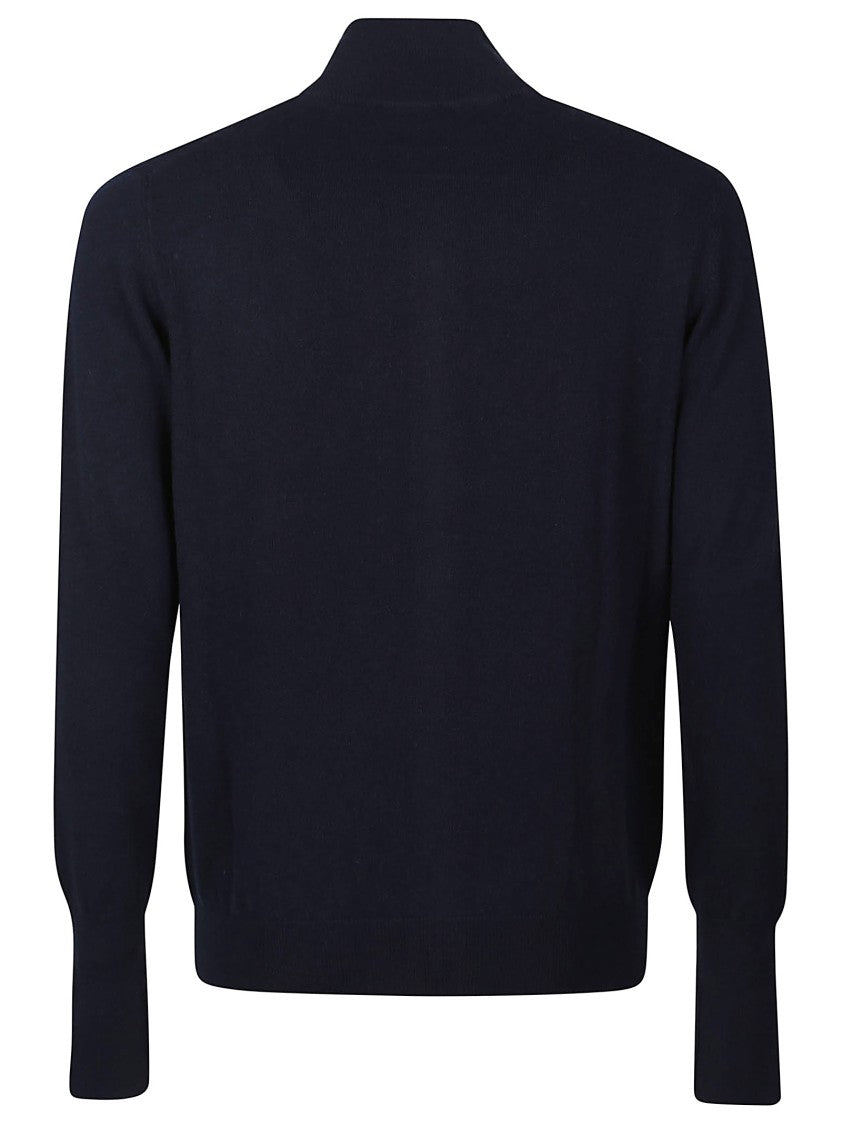Ballantyne Full-Zip Cardigan In Luxurious Cashmere