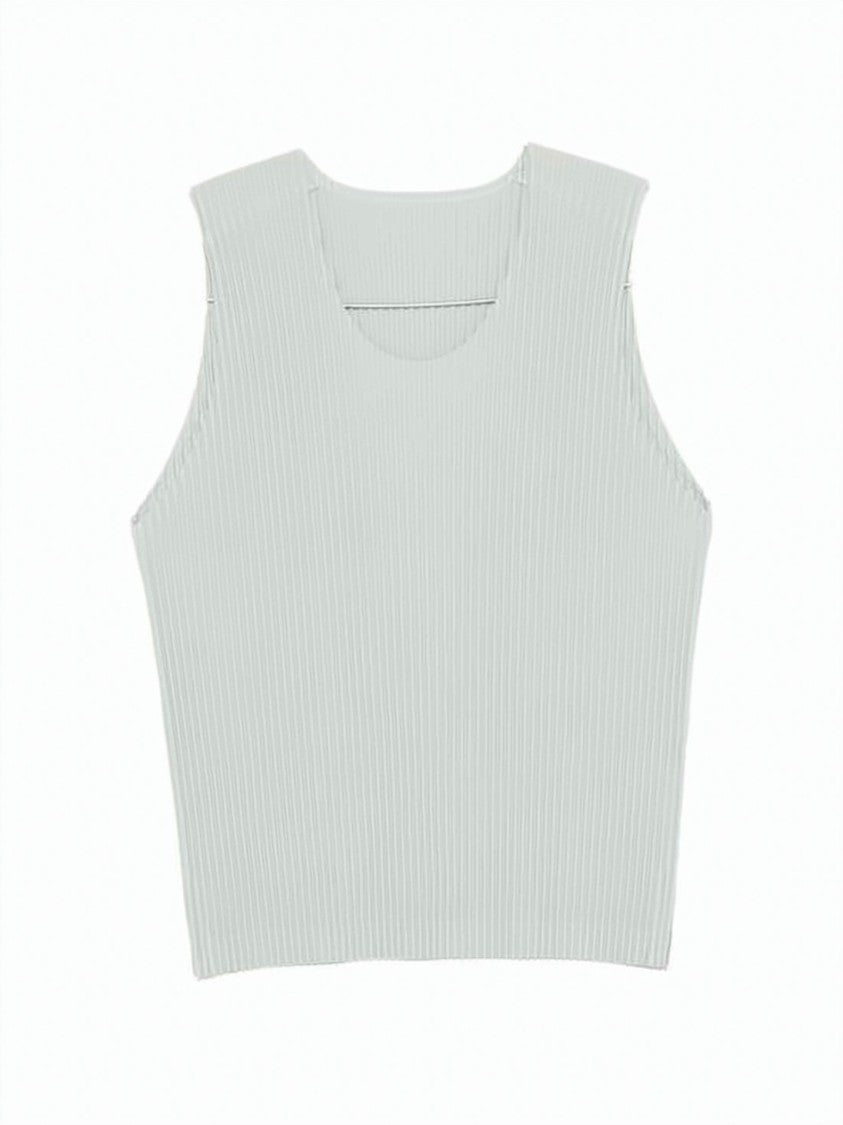 Homme Plissé Issey Miyake Finely Pleated Sleeveless T-Shirt