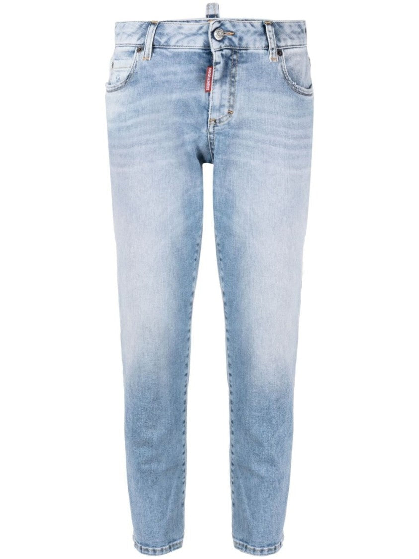 Dsquared2 Skinny Jeans With Five-Pocket Design