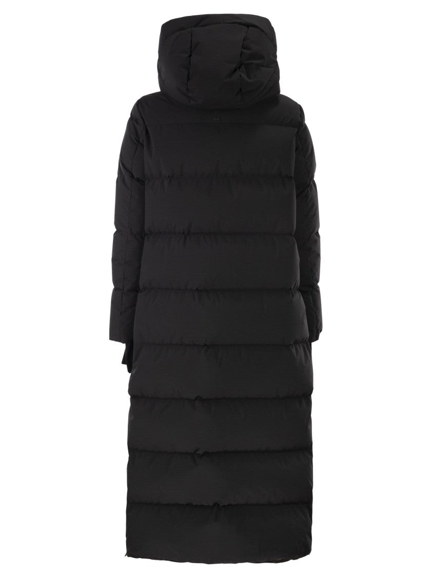 Herno Long Down Jacket In Gore-Tex Technical Fabric