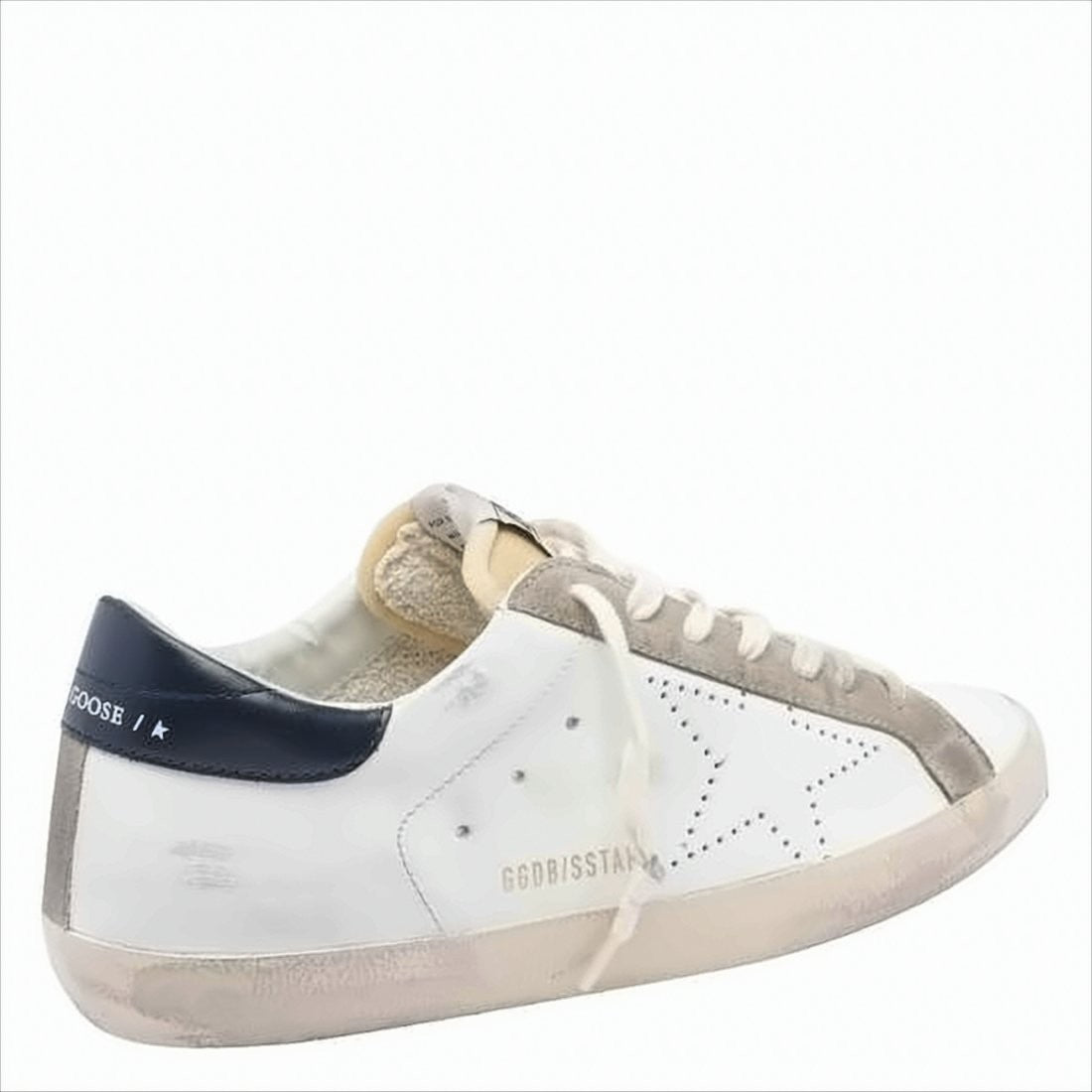 Golden Goose Low-Top Sneakers With Vintage Perforated Star Design