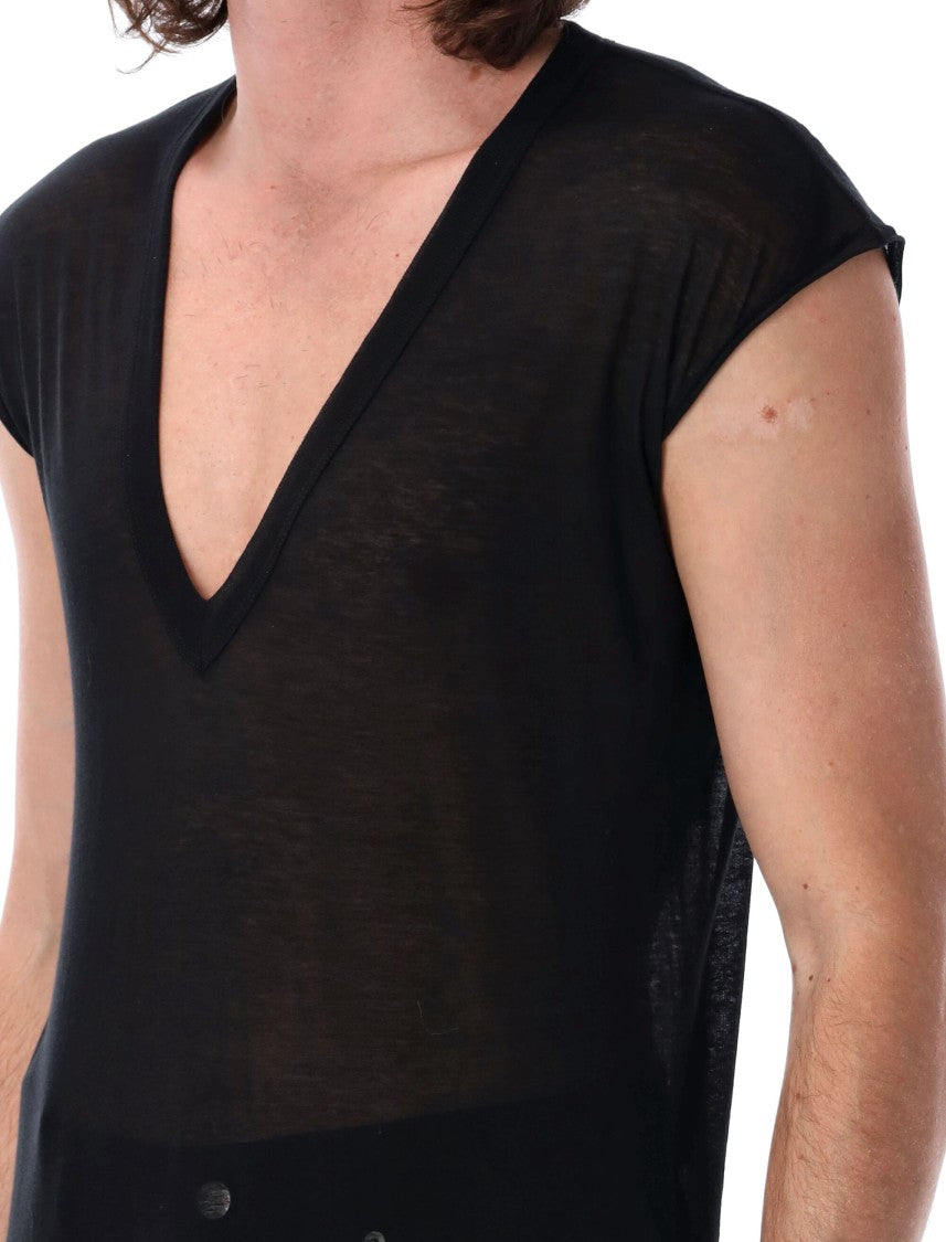 Rick Owens Deep V Sl T-Shirt