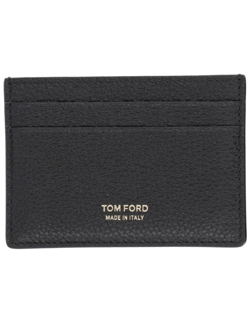 Tom Ford Classic Pebbled Calf Leather Cardholder