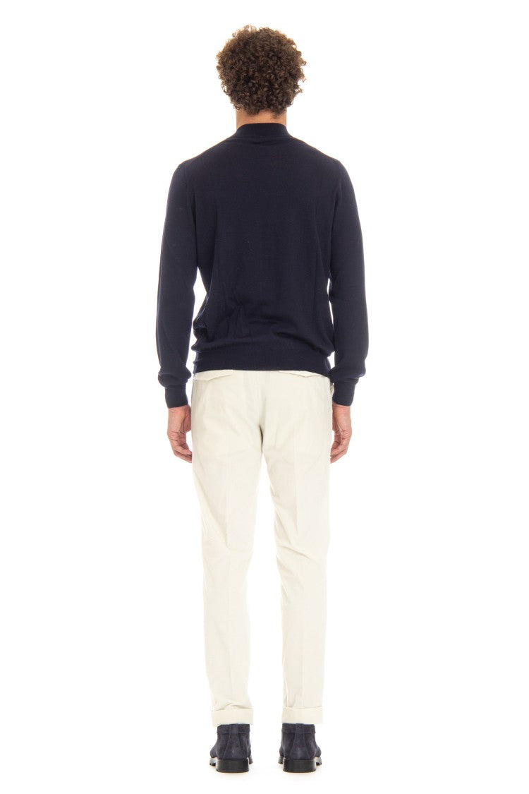 Barba Extrafin Virgin Wool Turtleneck Sweater