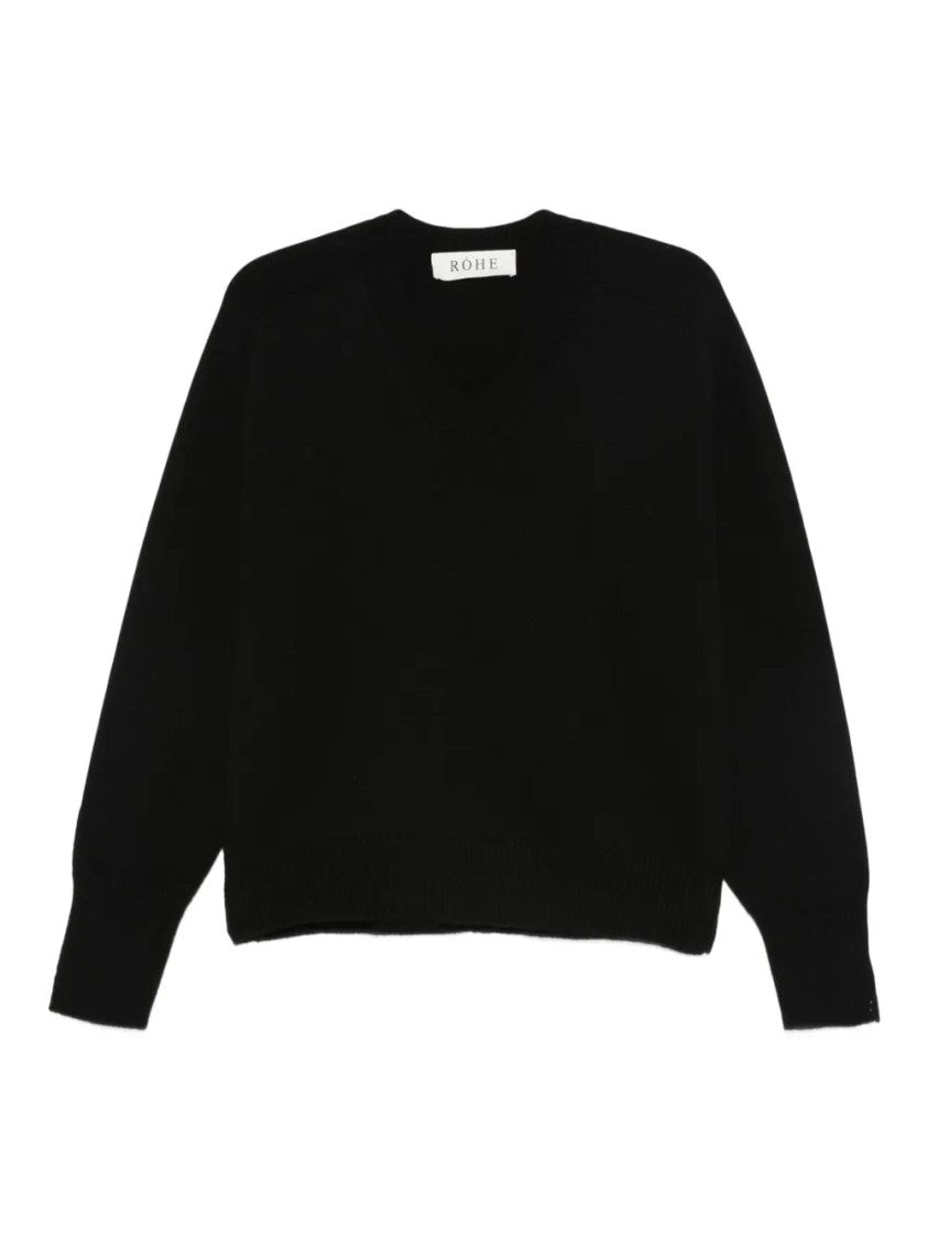 Róhe V-Neck Wool Jumper