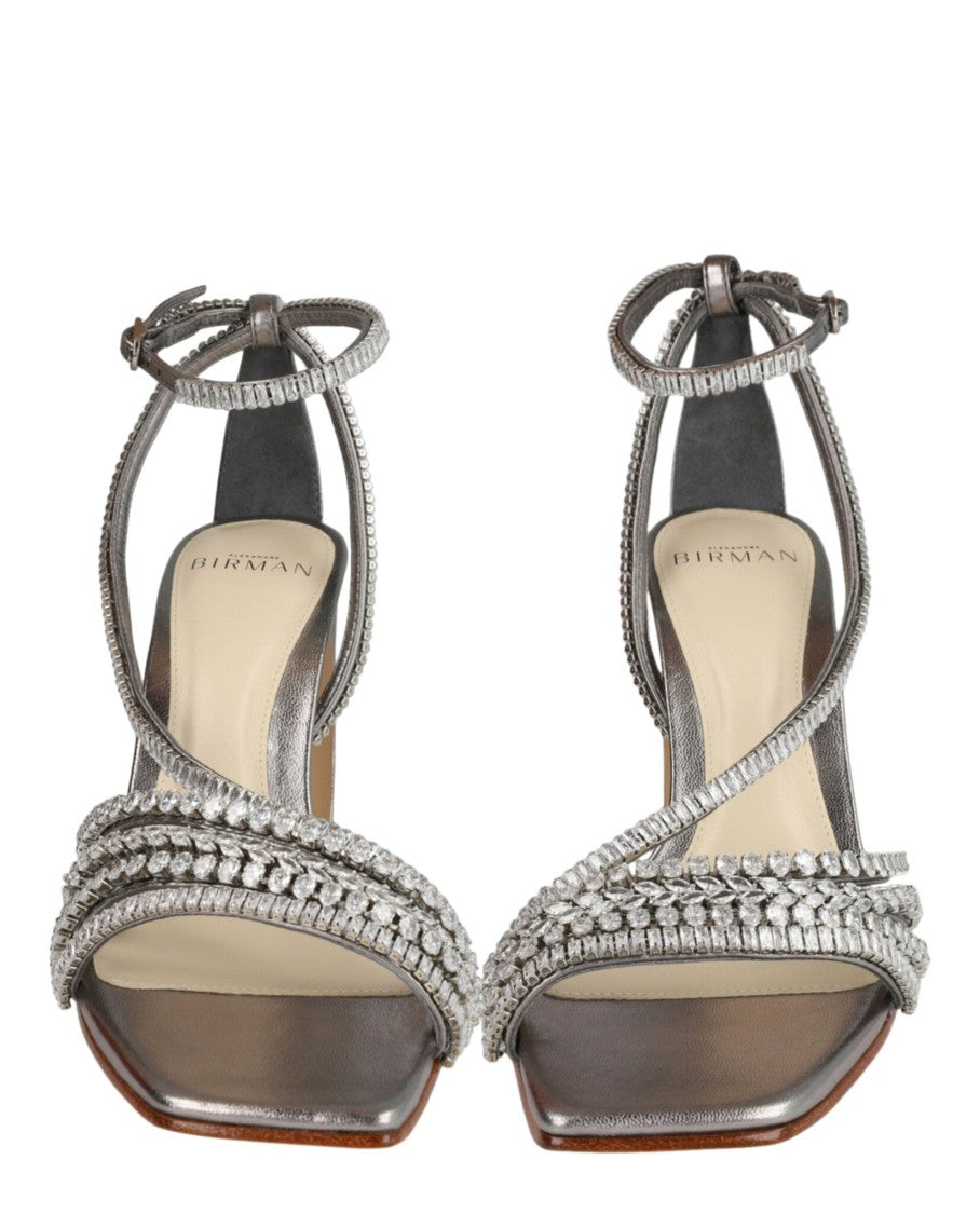 Alexandre Birman Stacy Crystal-Embellished Heels