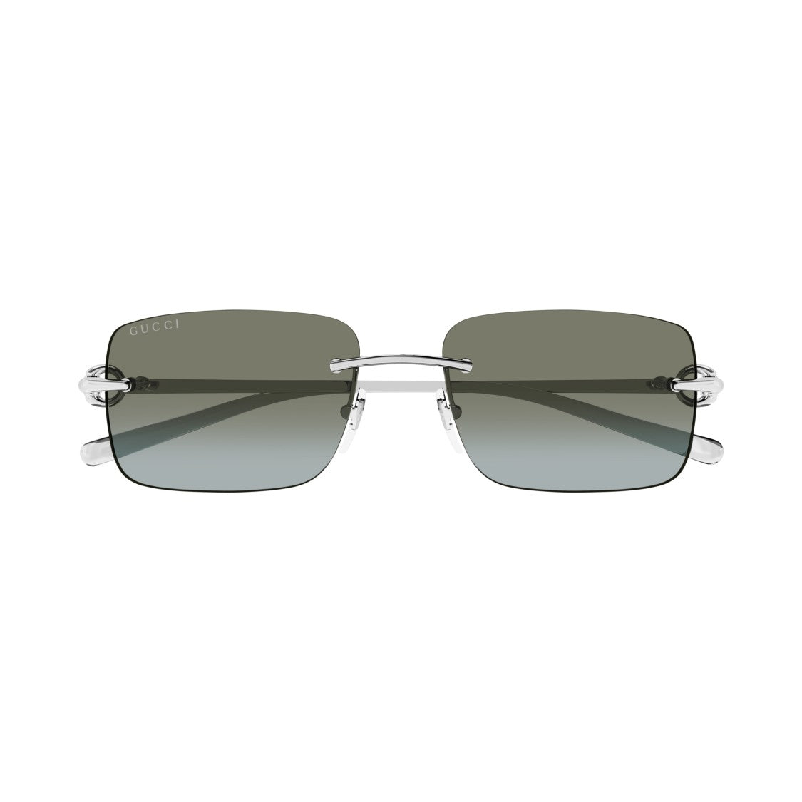 Gucci Gg1703s Rimless Rectangular Sunglasses