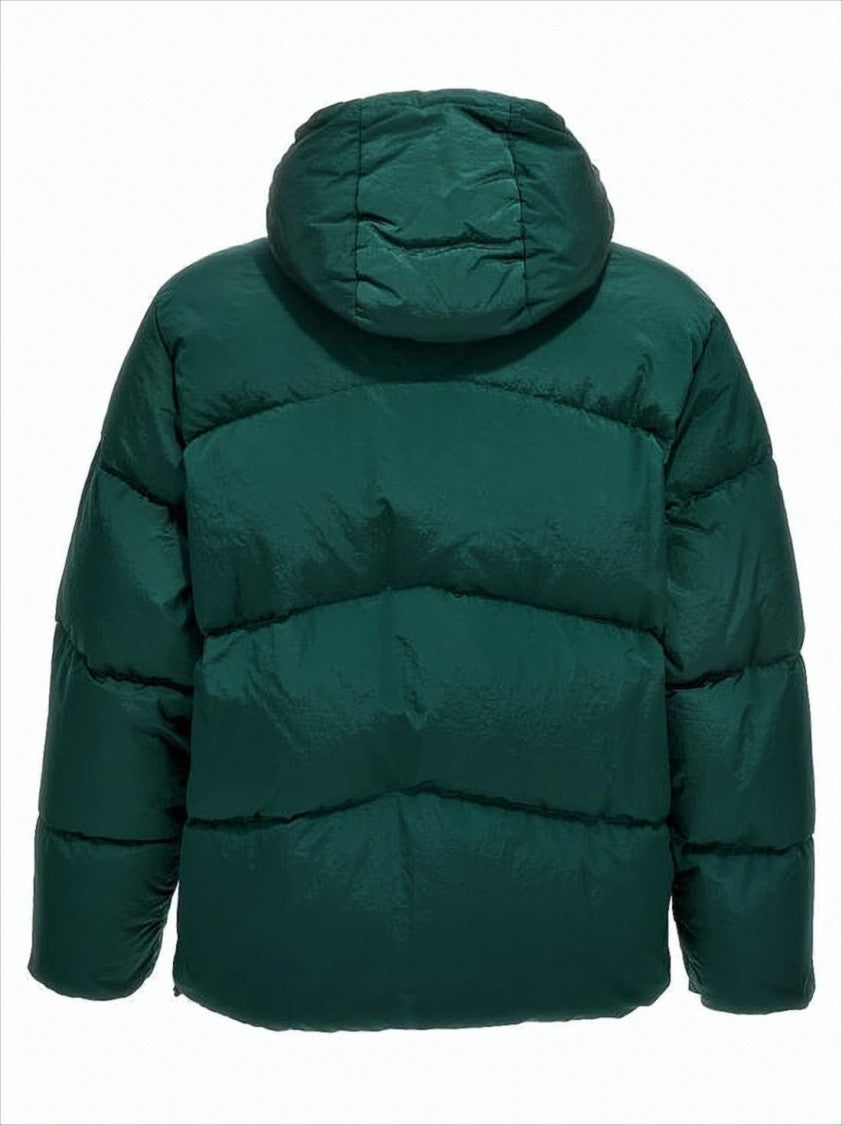 Stone Island Reversible Quilted Puffer Jacket With Hood