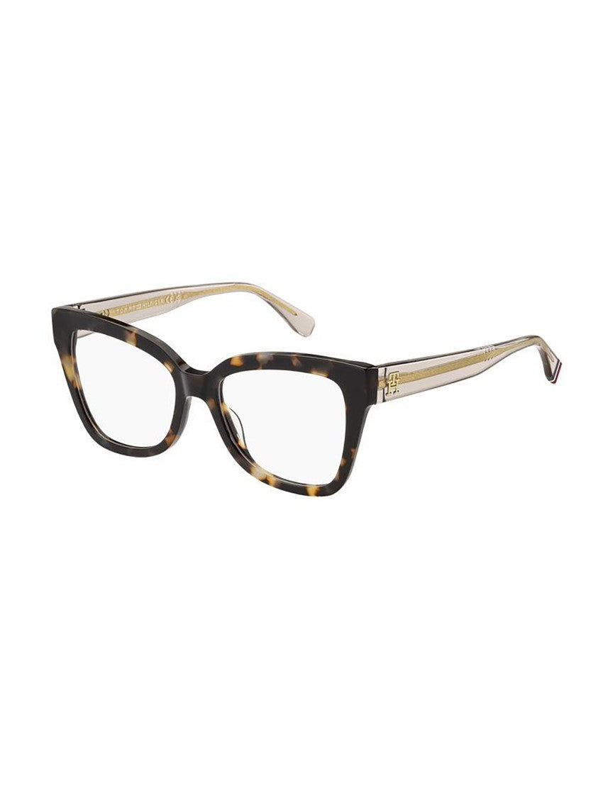 Tommy Hilfiger Cat-Eye Optical Frames With Tortoiseshell Acetate Detail