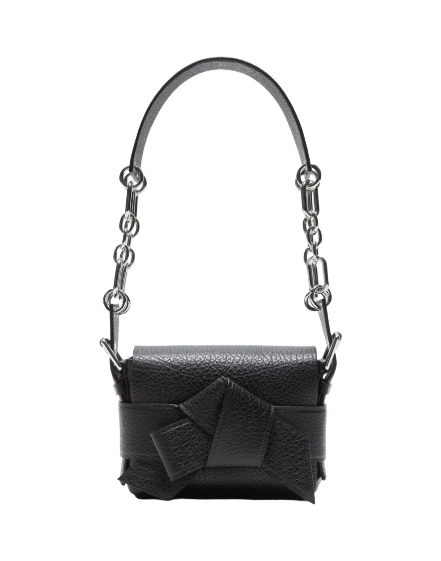 Acne Studios Structured Small Shoulder Bag With Unique Knotted Detail