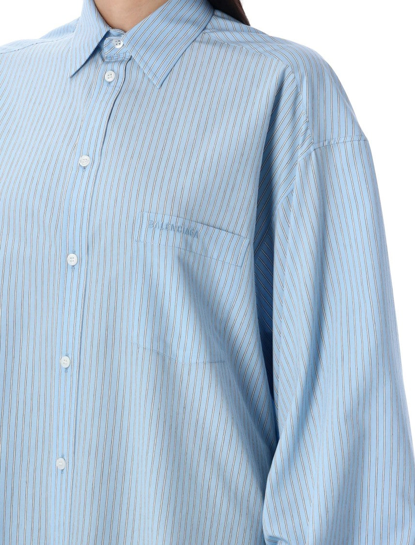 Balenciaga Knotted Cuff Blouse