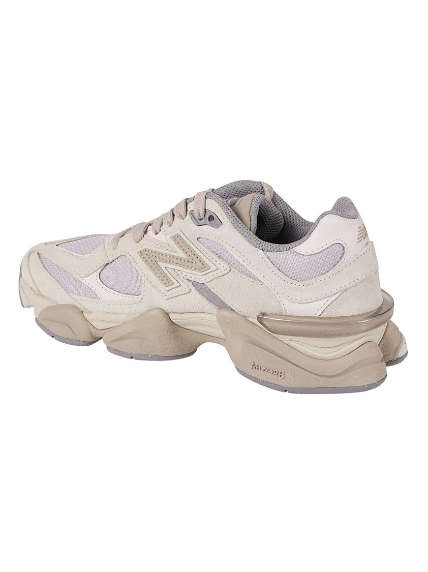 New Balance Layered Suede And Mesh Sneakers With Chunky Sole