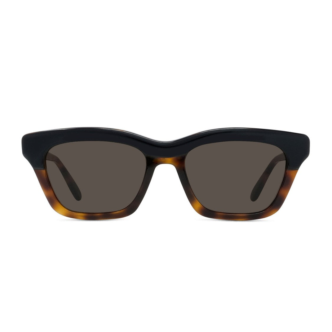 Loewe Havana Black Slim Bicolor Cat-Eye Sunglasses