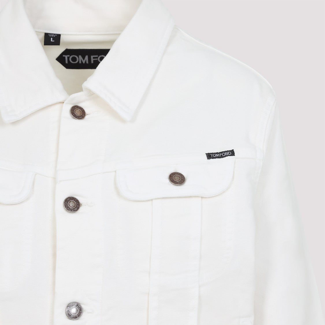 Tom Ford Moleskine White Denim Jacket