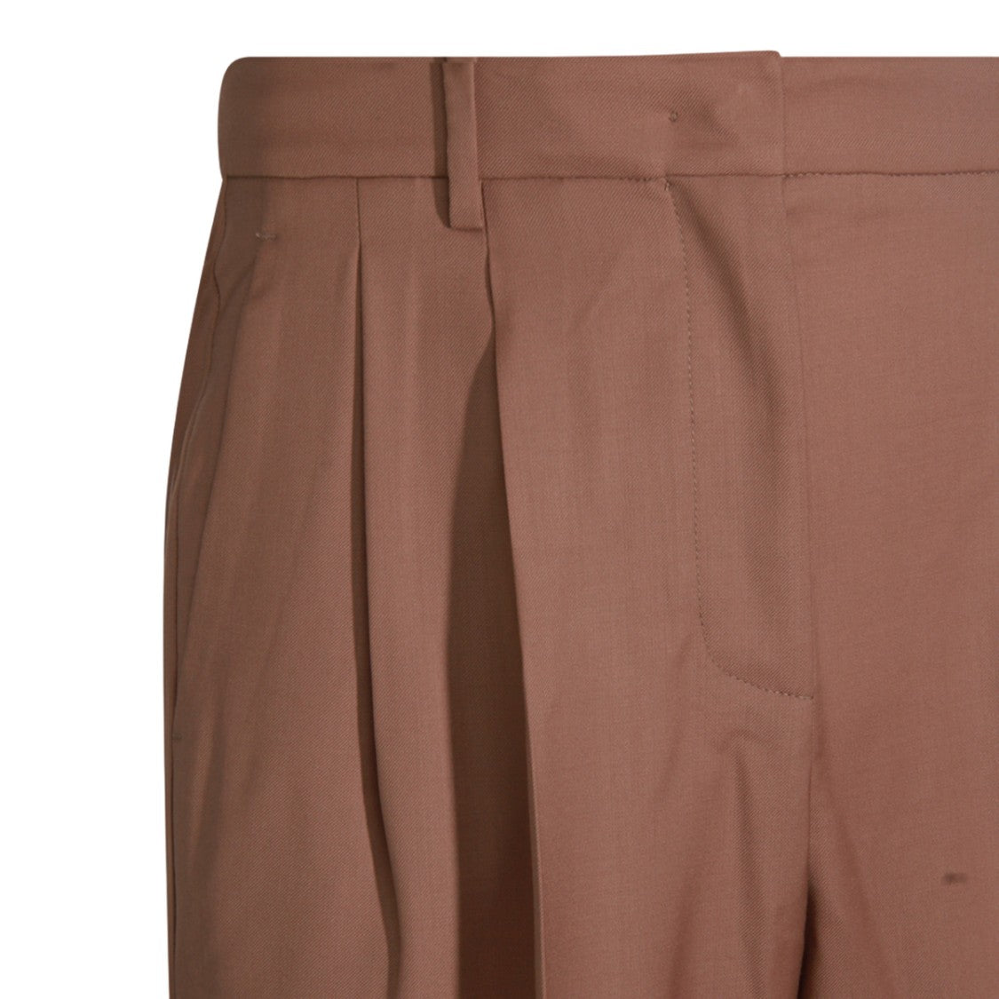 Incotex High-Waisted Tailored Trousers With Pleated Front