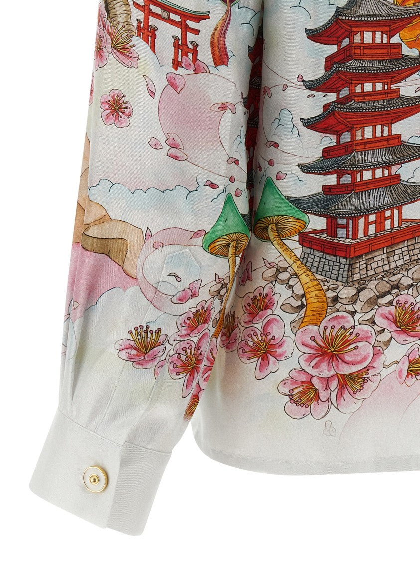 Casablanca 'Flowers' Shirt