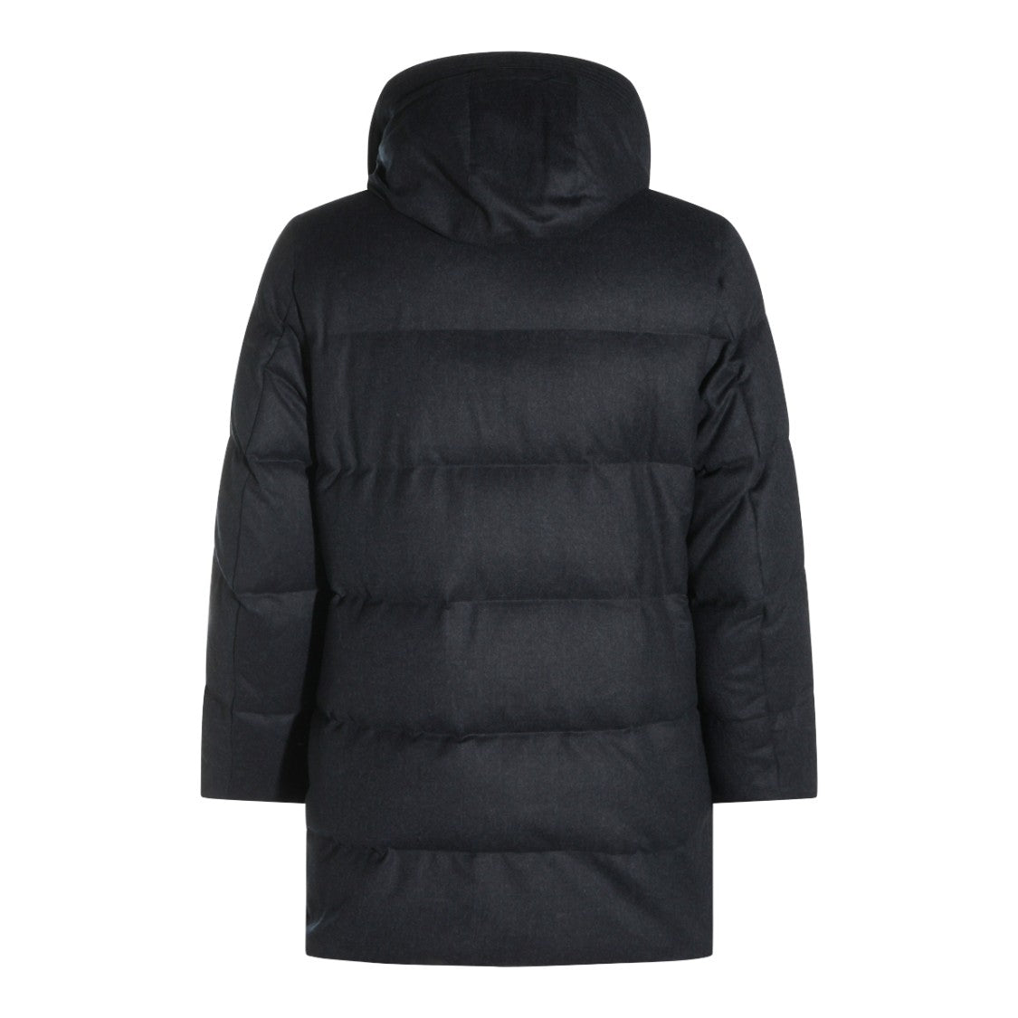 Montecore Asphalt Mid-Length Hooded Puffer Down Jacket