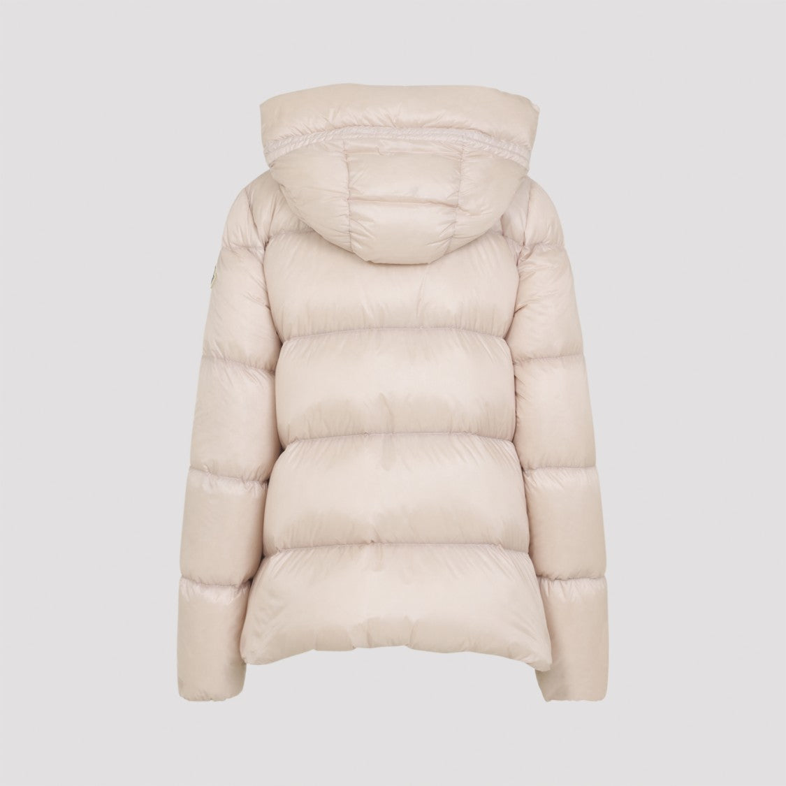 Moncler Serittes Short Light Pink Polyamide Parka