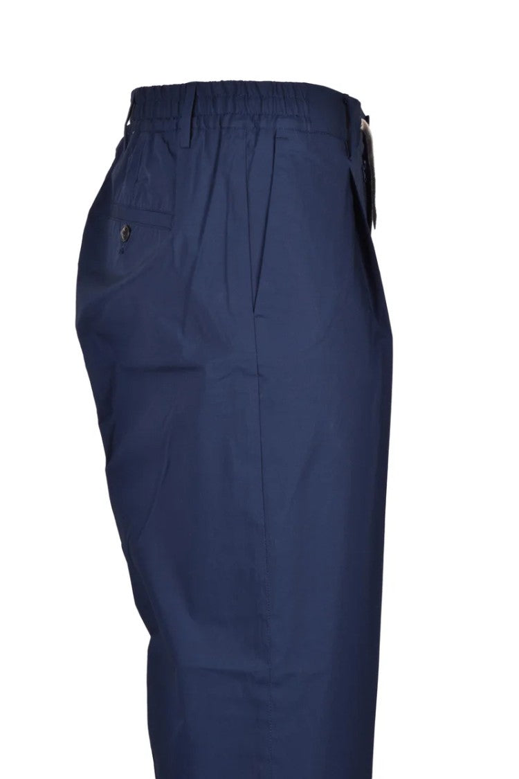 Daniele Alessandrini Straight-Leg Trousers With Drawstring Waistband