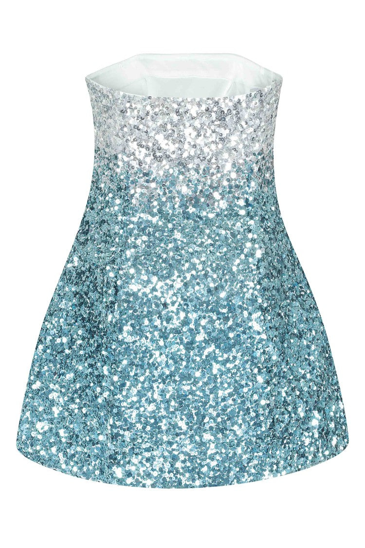 Retrofête Heavenly Tancy All-Over Sequins Polyamide Mini Dress