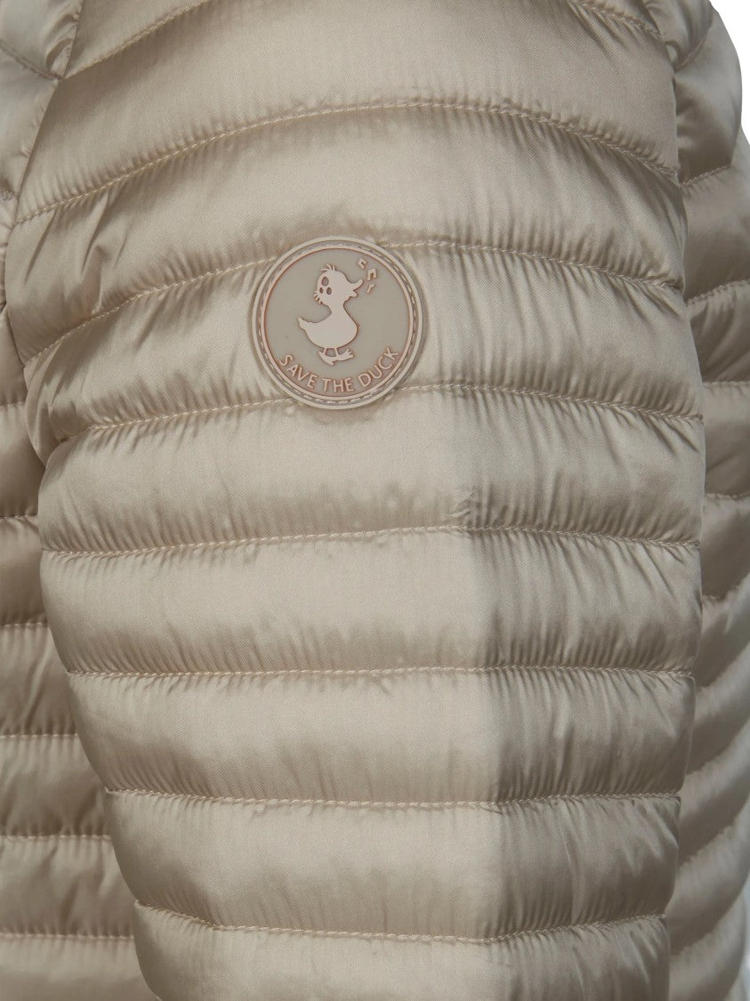 Save The Duck White Alexa Quilted Lightweight Short Jacket