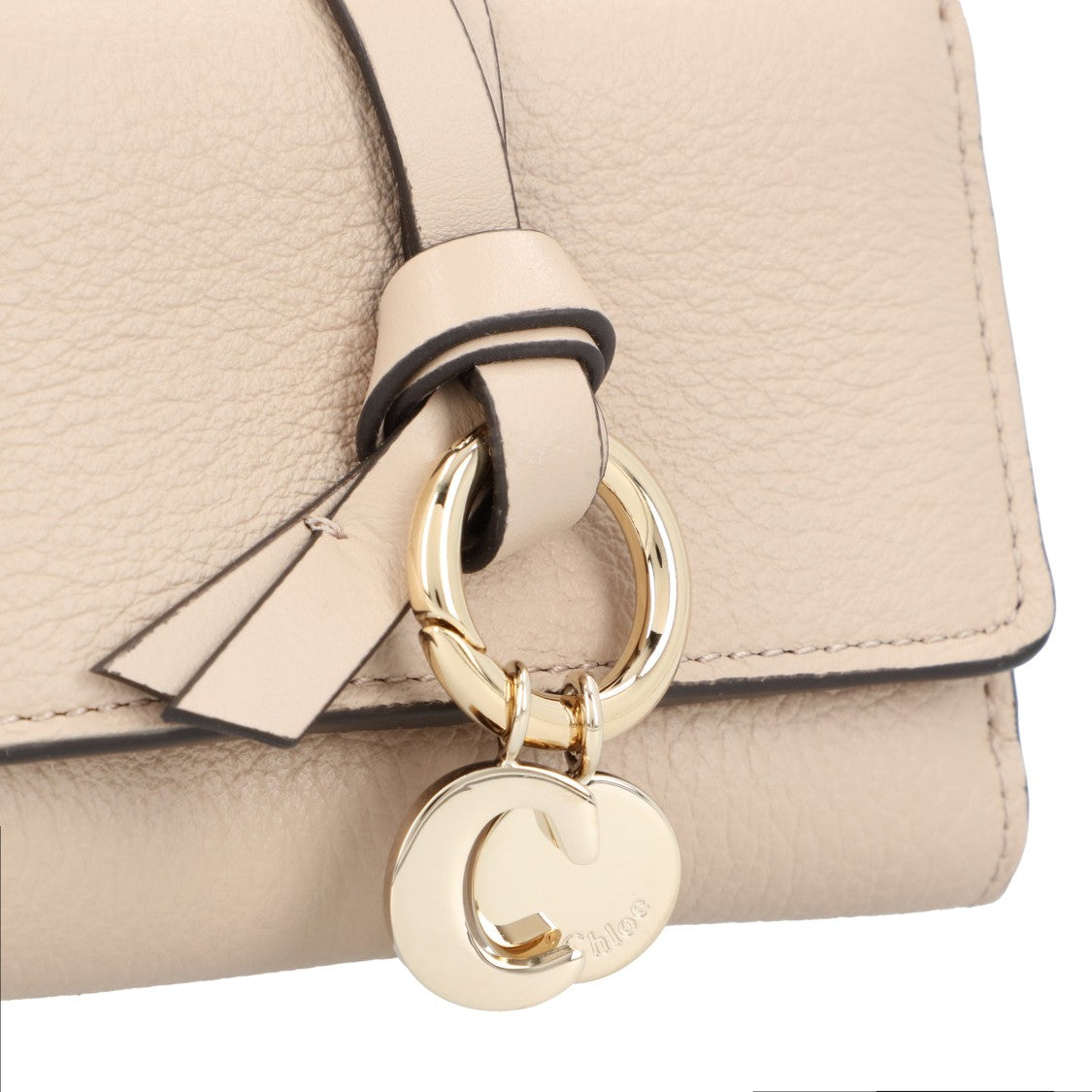 Chloé Alphabet Mini Trifold Wallet