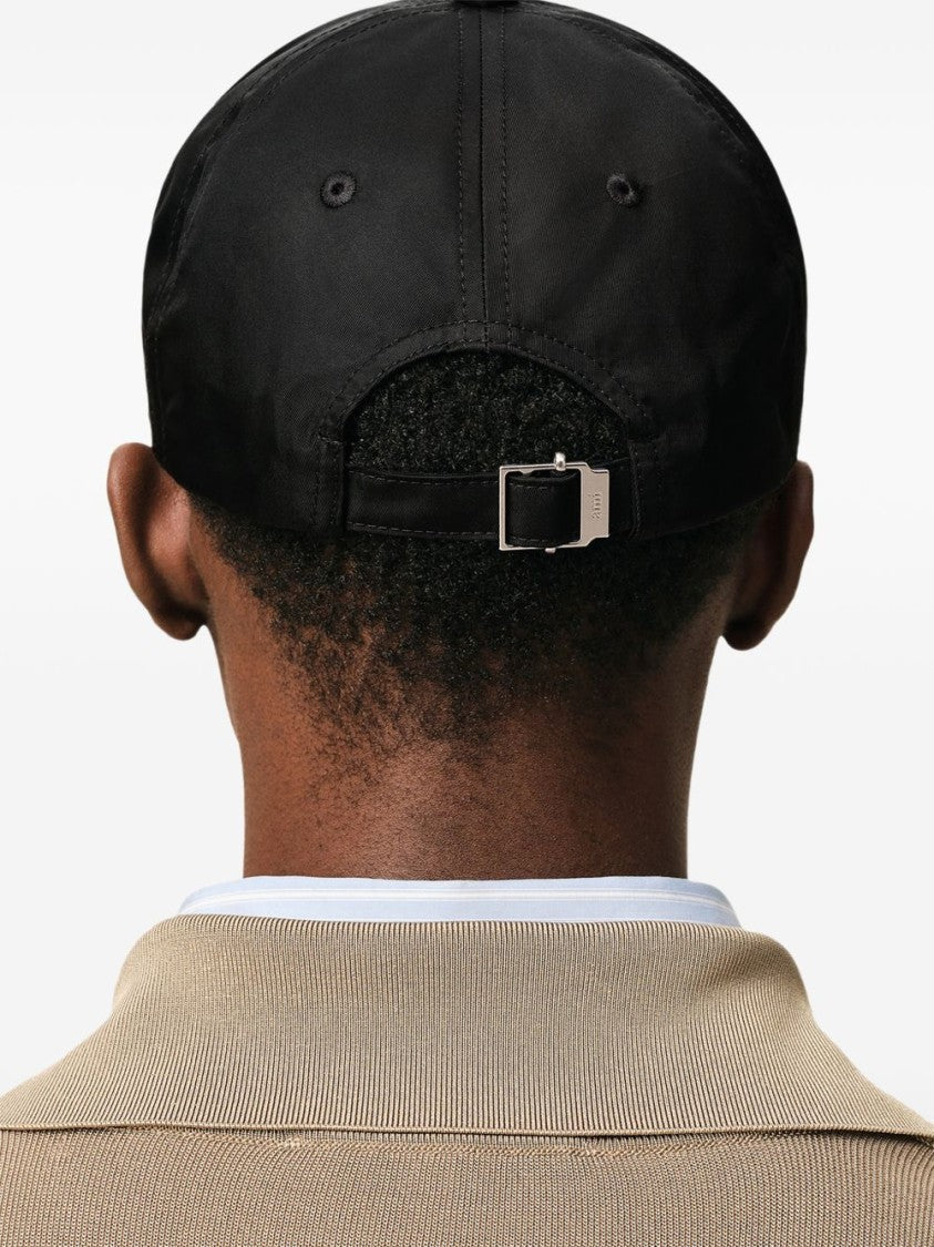Ami Paris Black Baseball Cap