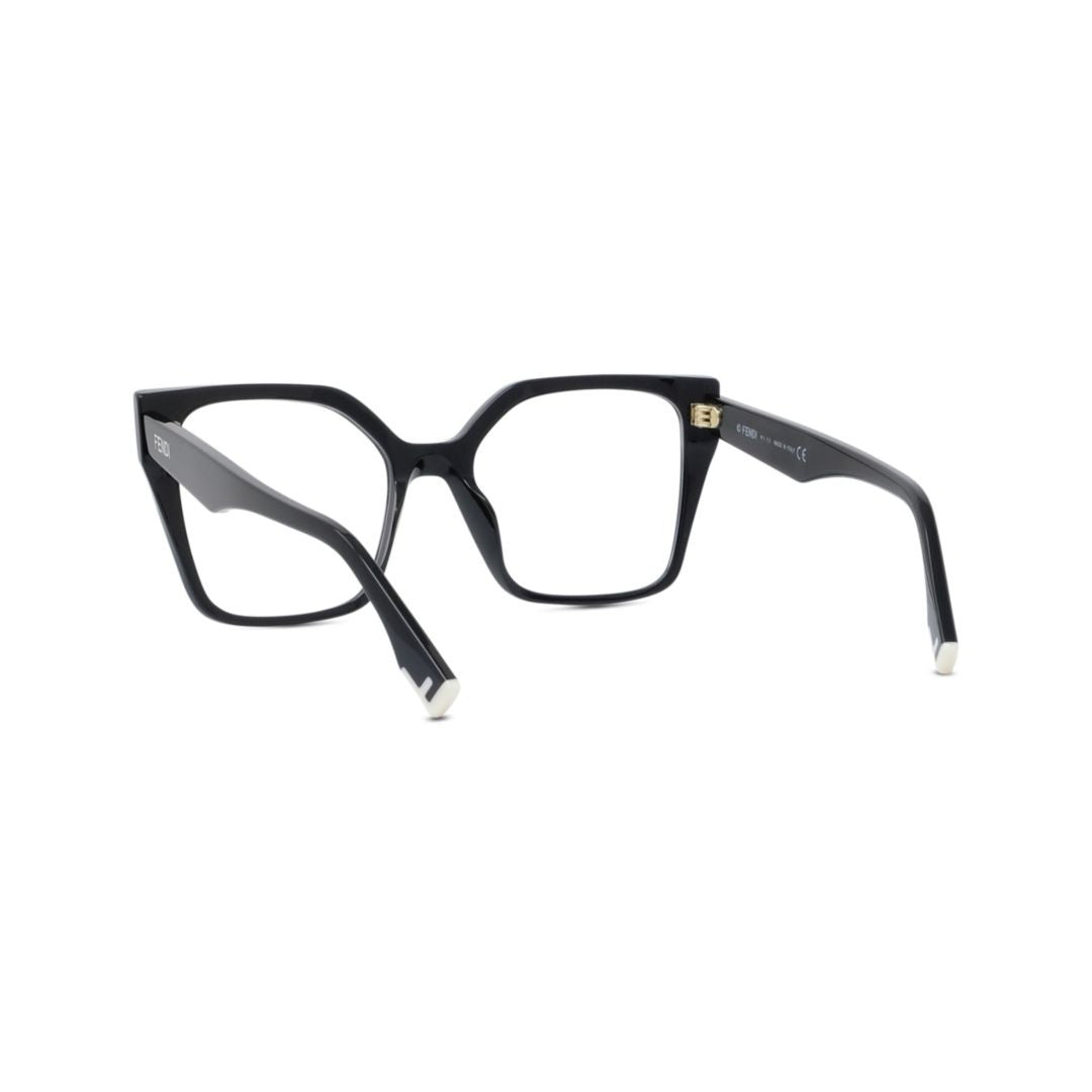Fendi Fe50002i Oversized Square Frame Eyeglasses
