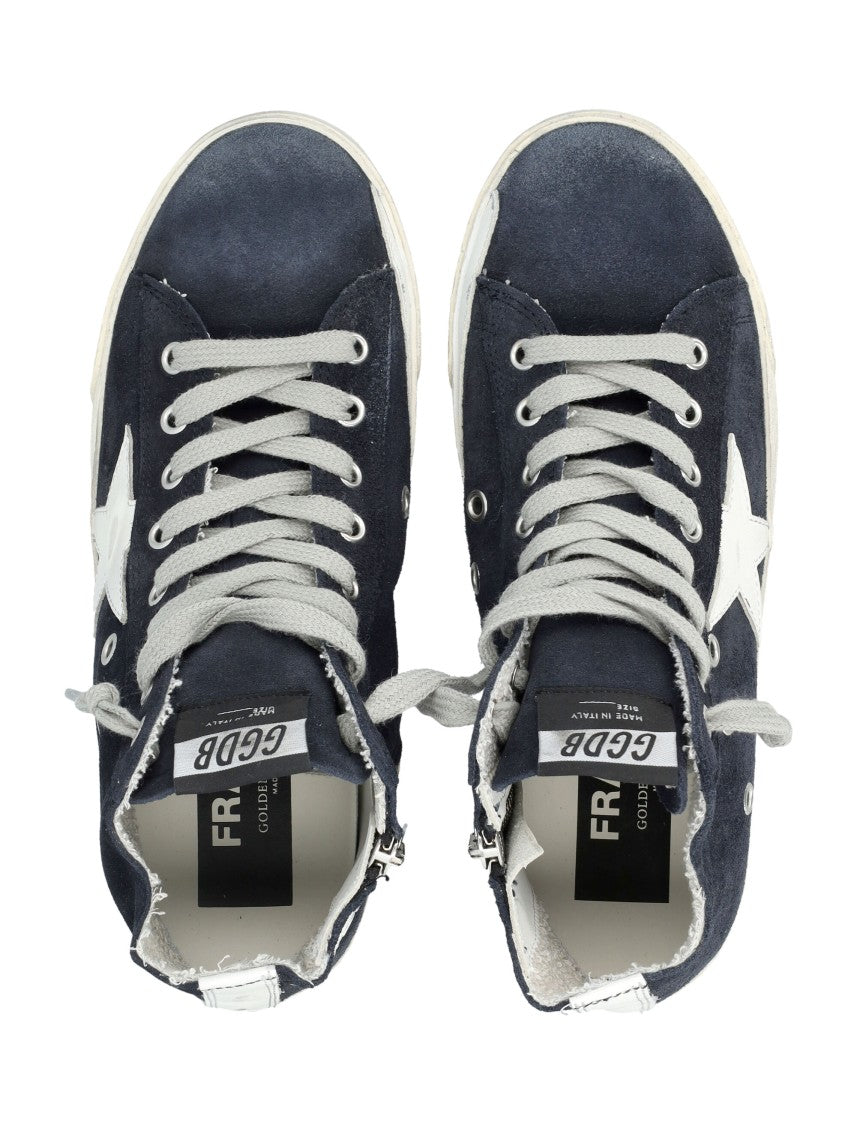 Golden Goose Navy Francy Sneakers