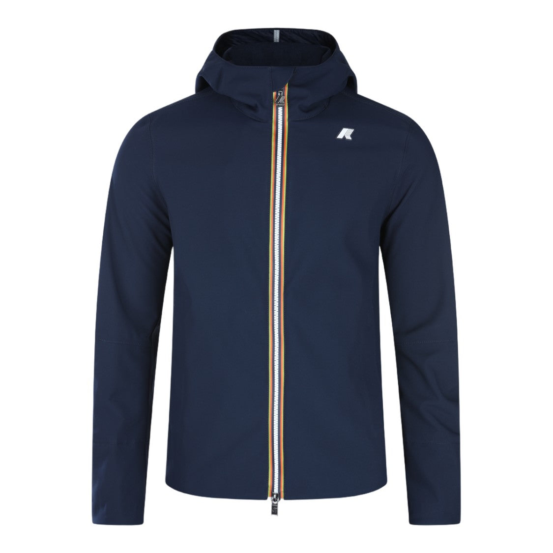 K-Way Performance-Driven Casual Jacket With Multicolor Accent