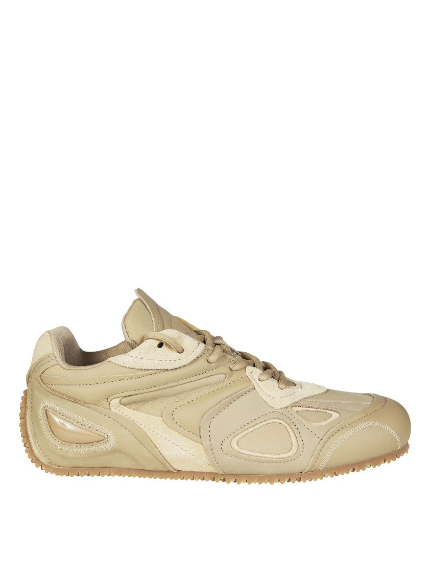 Axel Arigato Brown Slow Runner Suede Layered Sneakers