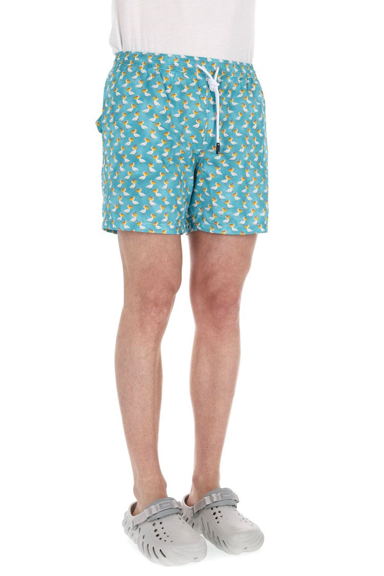 Barba Quick-Dry Tucani Print Swim Shorts