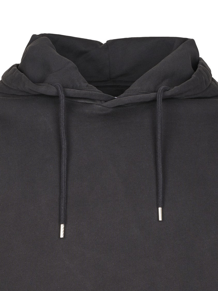 C.P. Company Cotton Diagonal Fleece Hooded Lens Hoodie
