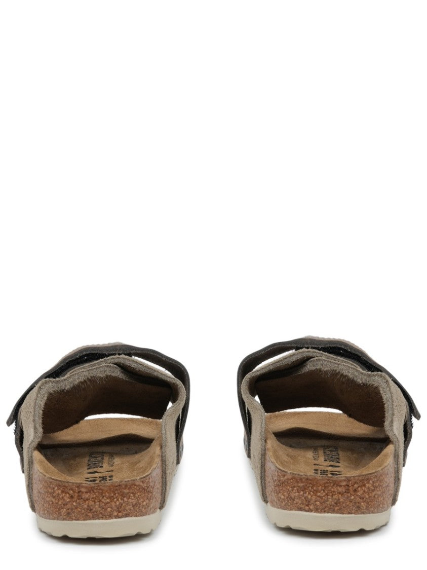 Birkenstock Kyoto Large Leather Buckle Sandals