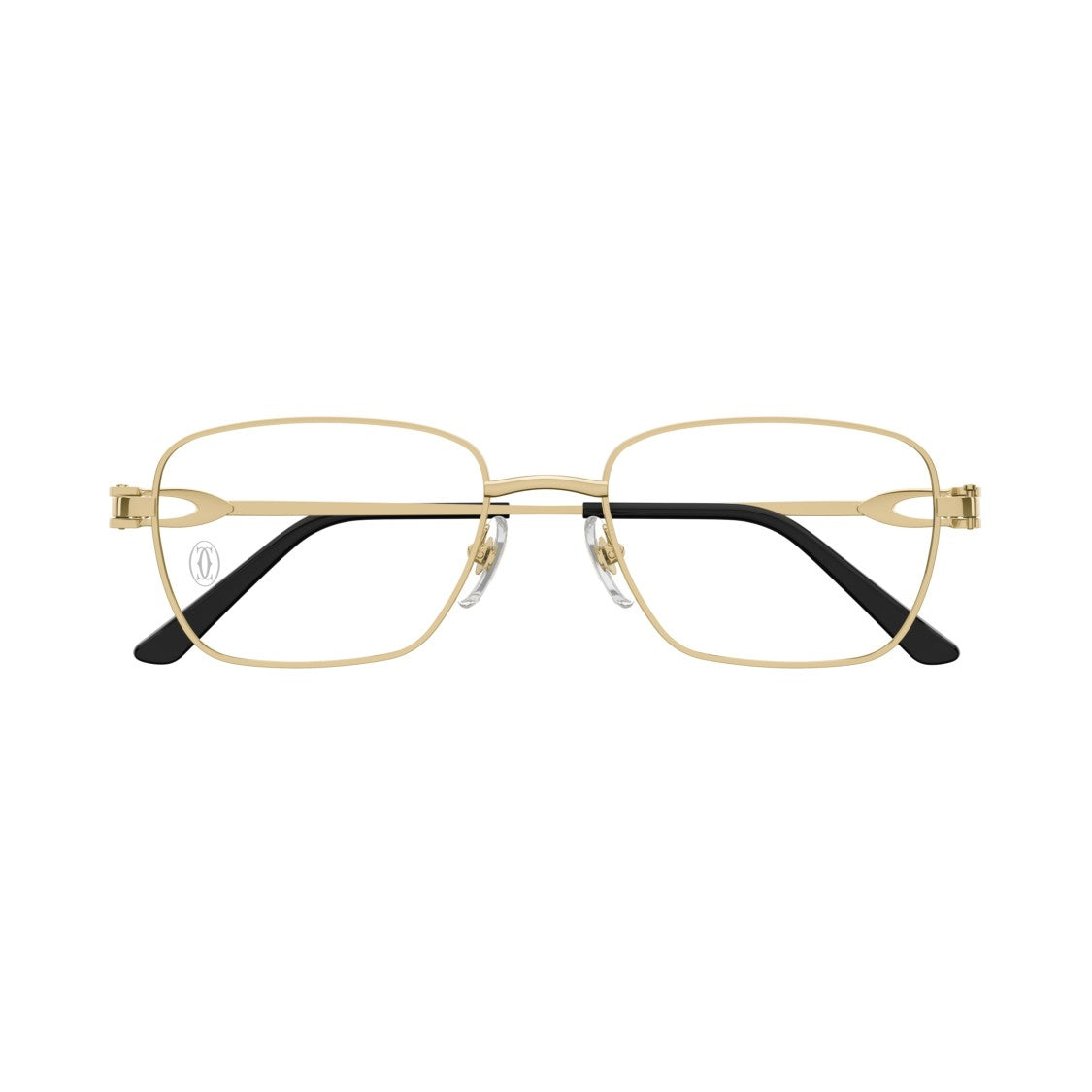 Cartier Ct0519o Gold Finish Metal Frame Eyeglasses