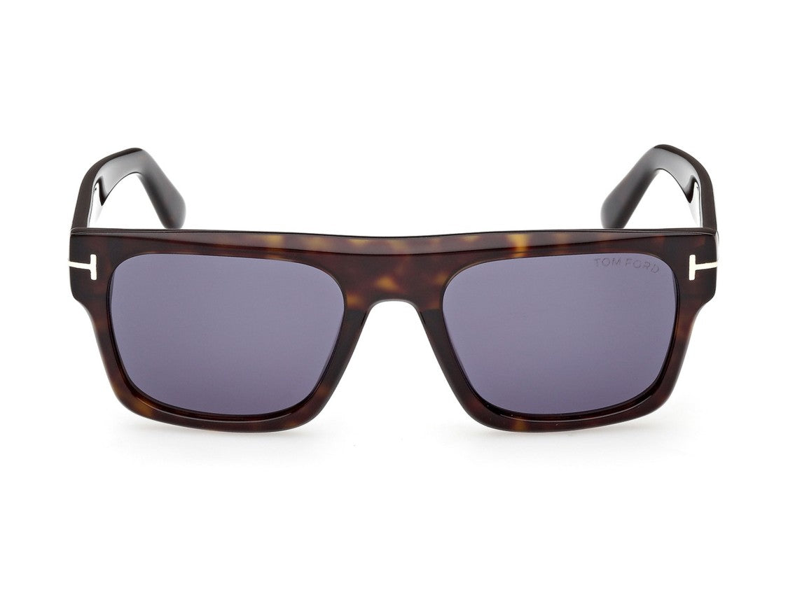 Tom Ford Ft1337 Oversized Square Tortoiseshell Sunglasses