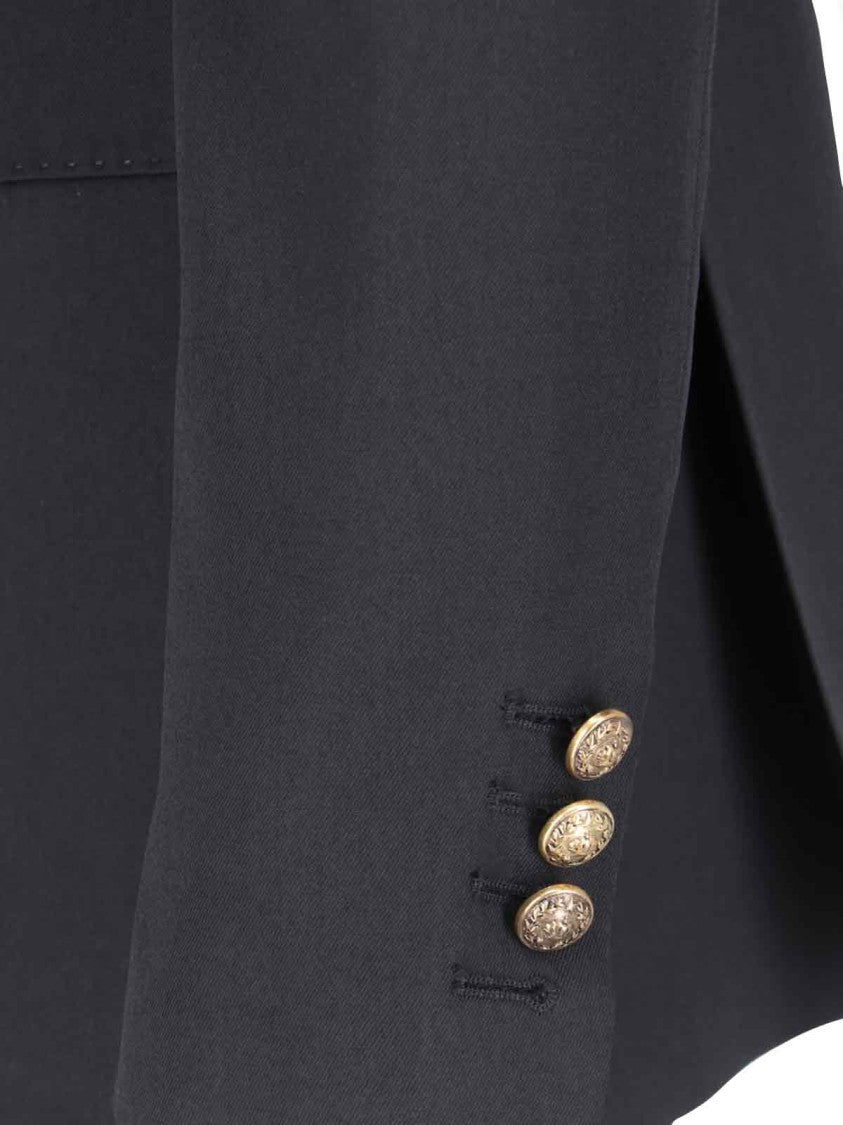 Golden Goose Black Double Breasted Wool Blazer