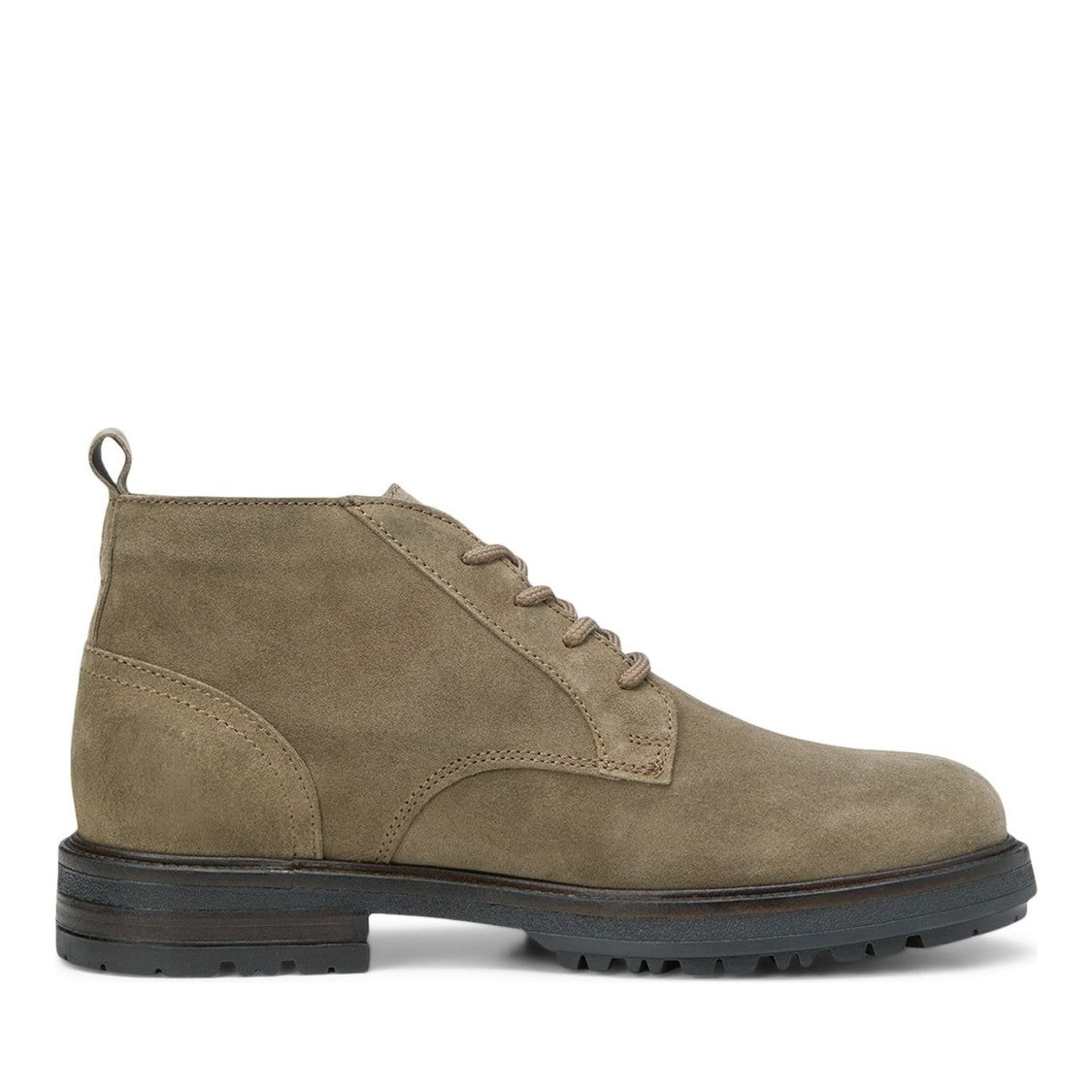 Marc O'polo Beige Rony 7B Lace-Up Suede Boots