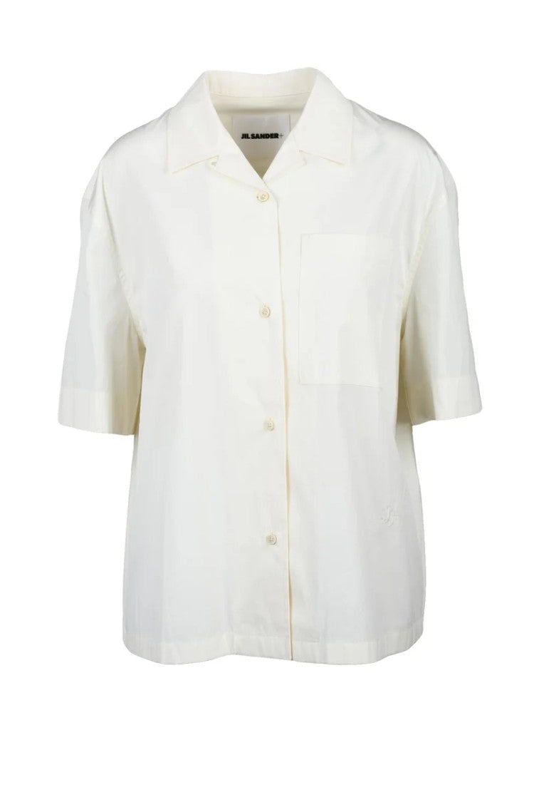 Jil Sander + Short-Sleeved Oversized Jil Sander + Shirt